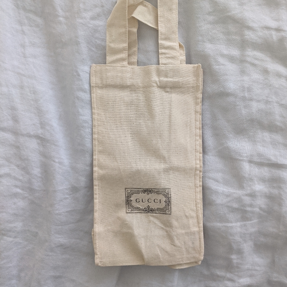 NWOT Authentic Gucci Linen Bag